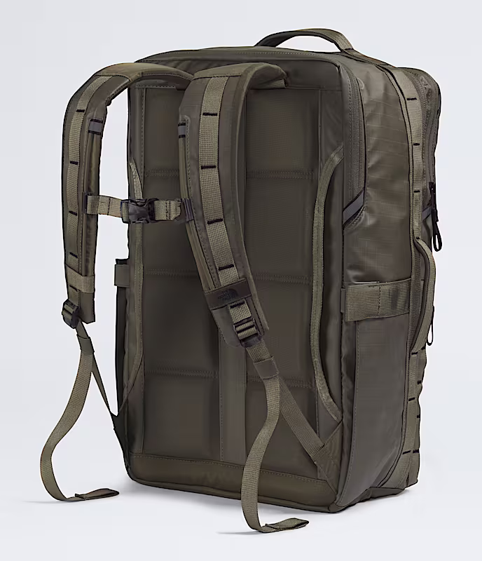 The North Face Base Camp Voyager showing laptop sleeve
