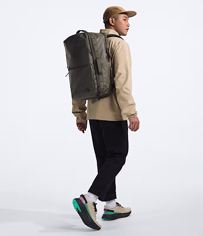 The North Face Base Camp Voyager at an airport