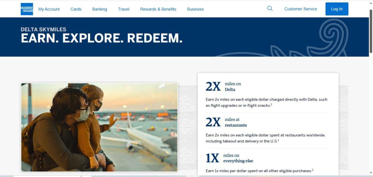 A business professional working in an airport lounge, symbolizing the card's premium access.