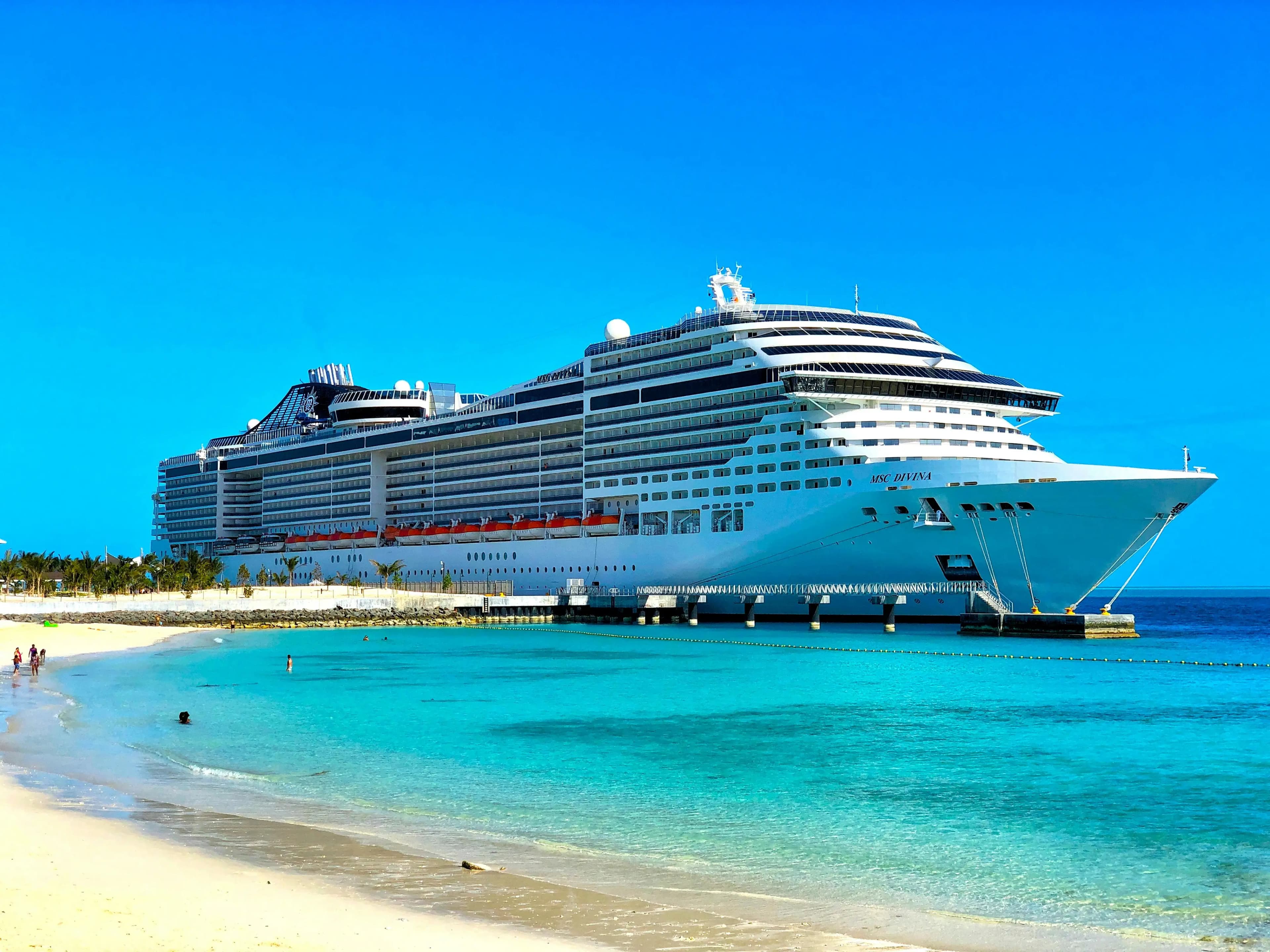 Carnival cruise ship sailing at sunset, symbolizing the new Carnival Rewards program