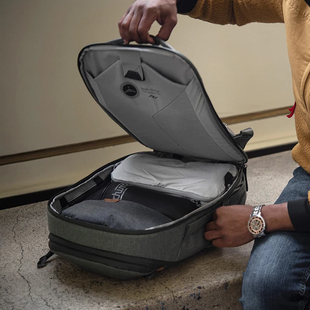 Peak Design Travel Backpack with camera cube